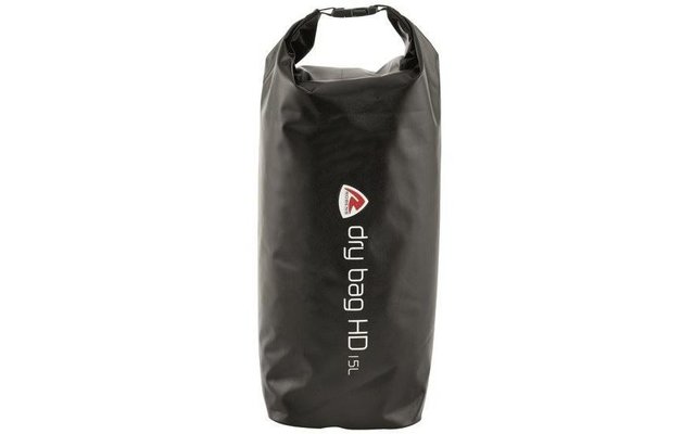 Robens Dry Bag HD Wasserdichter Packbeutel 15 Liter schwarz 