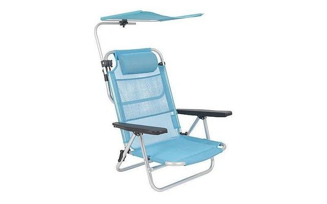 Bo-Camp parasol for chair blue