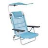 Bo-Camp Sonnenschirm für Stuhl blau