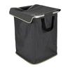Bo-Camp Laundry Bag con coperchio XL 45 x 45 x 60 cm nero