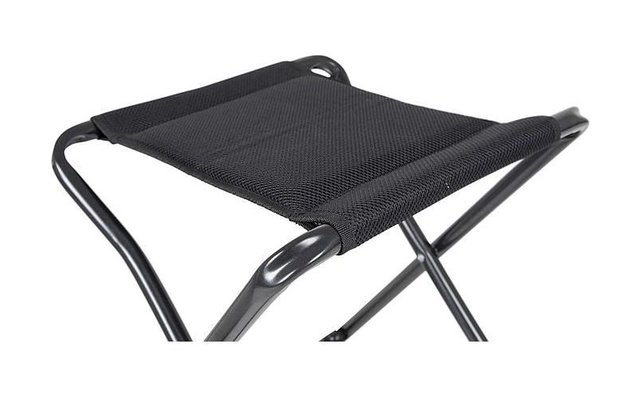 Bo-Camp stool wt 3D mesh 39 x 39 cm black