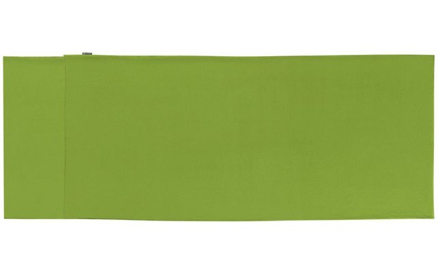 Sea to Summit Silk/Cotton Travel Liner Sac de couchage de voyage Inlett Traveller avec compartiment oreiller Green