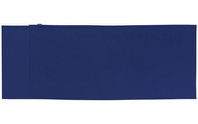 Sea to Summit Silk/Cotton Travel Liner Travel Sleeping Bag Ticking Traveller with Pillow Compartment Navy blue