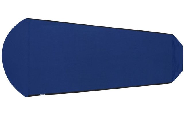 Sea to Summit Premium Stretch Silk Travel Liner Reiseschlafsack Inlett Mummy mit Kopfkissen- und Fußfach Navy blue