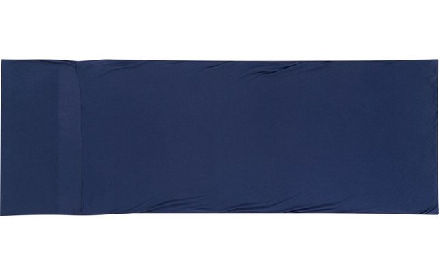 Sea to Summit Expander Liner Travel Sleeping Bag Ticking Traveller with Pillow Compartment Navy blue