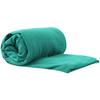 Sea to Summit Expander Liner Travel Sleeping Bag Ticking Mummy with Pillow and Foot Compartment Sea foam