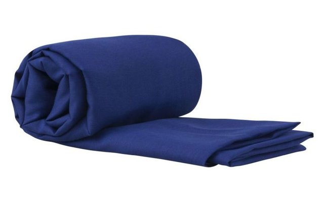 Sea to Summit Silk/Cotton Travel Liner Travel Sleeping Bag Ticking Traveller with Pillow Compartment Navy blue