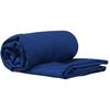 Sea to Summit Premium Stretch Silk Travel Liner Travel Sleeping Bag Ticking Mummy with Pillow and Foot Compartment Navy blue