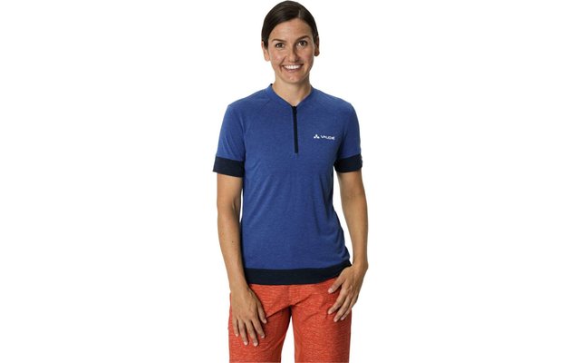 Camiseta de ciclismo Vaude Altissimo Q-Zip para mujer