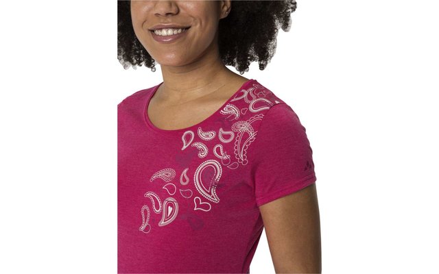 Camiseta Vaude Skomer Print II para mujer