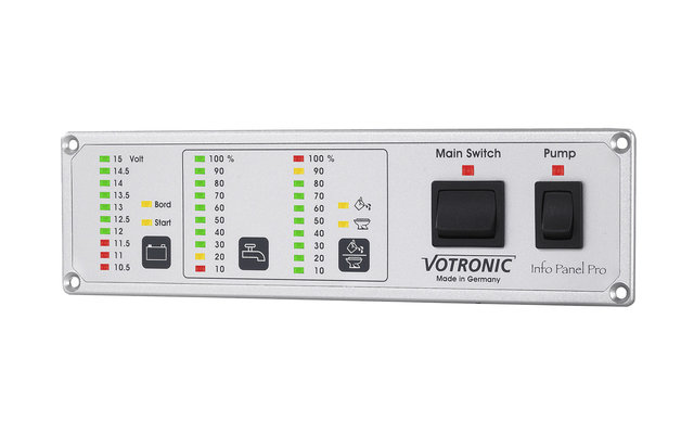 Votronic Info Panel Pro LCD-Kontrollboards 12 V 