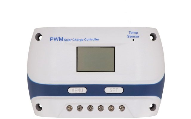 Mestic PWM MSC-1020 Régulateur de charge solaire 12 / 24 V 20 A