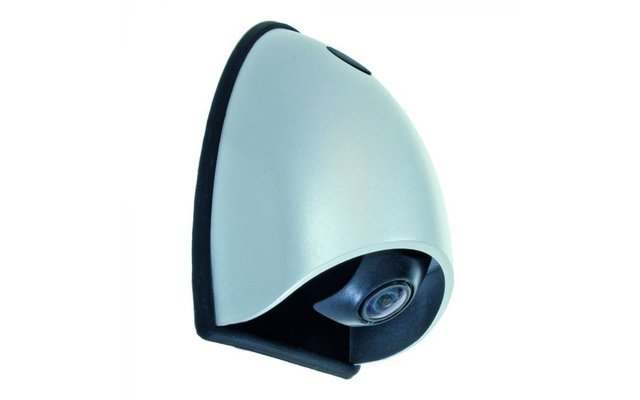 Caratec Safety CS150LA DualView Kamera für Wohnmobile 20 m Anschlussleitung silber