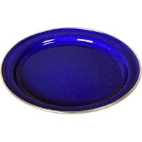Origin Outdoors Emaille Teller 26 cm flach blau 