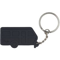 Pufz Schlüsselring Wohnwagen schwarz