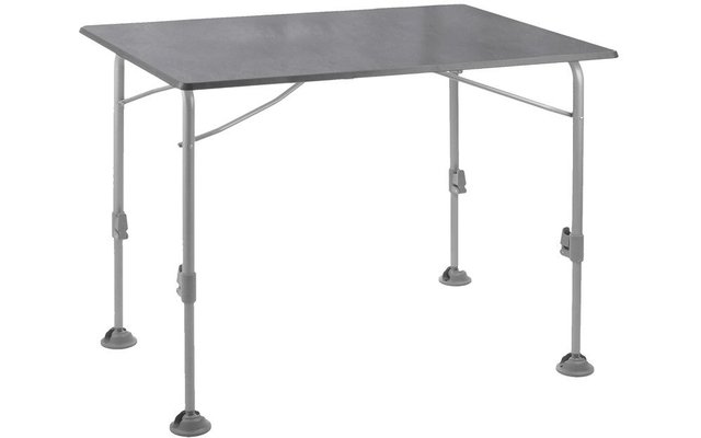 Travellife Barletta Table pliante Comfort 115, 155 x 70 x 85 cm gris