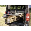 Escape Vans Eco Box plus XL mesa plegable / caja de cama VW Caravelle / Multivan / Transporter T6 / T6.1