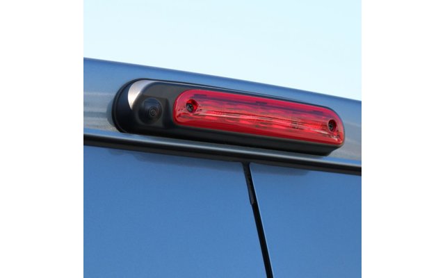 Caratec Safety CS150BLA Cámara DualView tercera luz de freno para furgoneta 15 m de cable de conexión negro