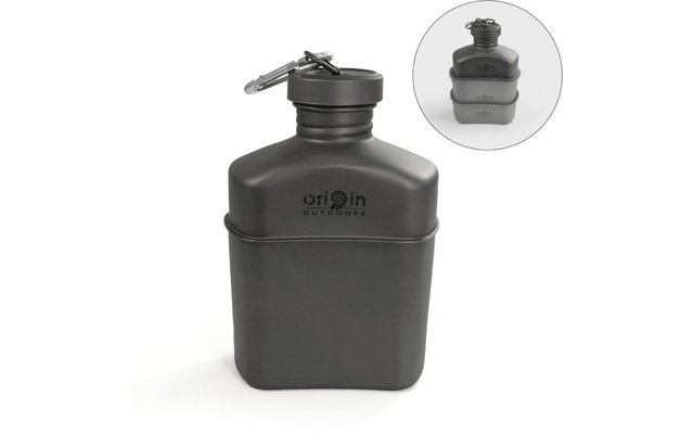 Origin outdoors titanium waterfles 1 liter