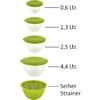 Westmark Bowl Set Olympia 9 pieces green