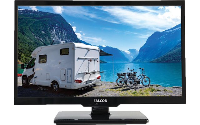 Easyfind Falcon Traveller Kit II treppiede TV Camping Set 19 pollici