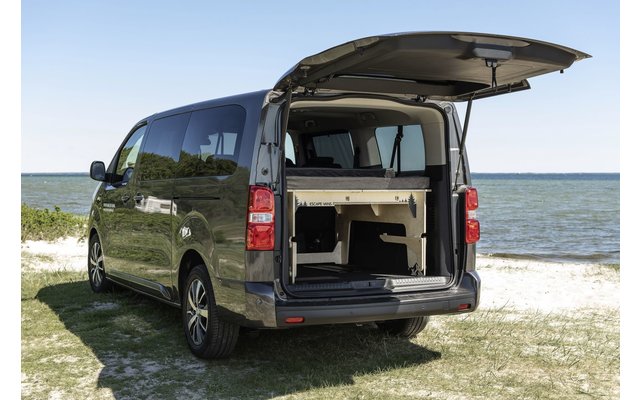 Escape Vans Eco Box XL Bed/Vouwbare Tafel Box VW Caravelle/Multivan/Transporter T5/T6/T6.1