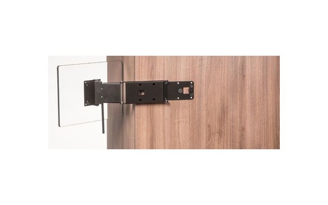 Caratec Flex CFW301S TV wall mount with 3 pivots lockable black