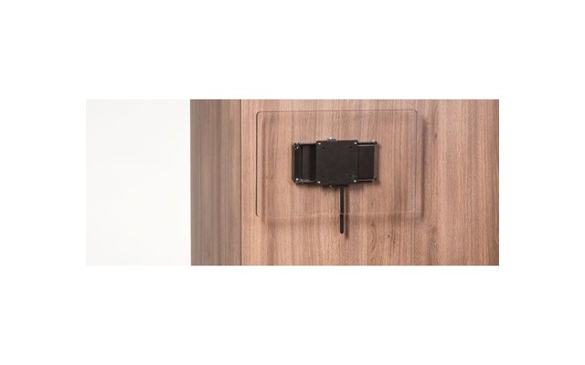Caratec Flex CFW301S TV Wandhalter mit 3 Drehpunkten verriegelbar schwarz