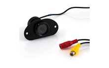 Caratec Safety CS114.2 telecamera a colori con piastra di montaggio per camper Trigano nero