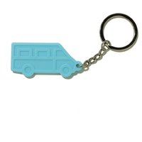 Pufz Schlüsselring Wohnmobil türkis