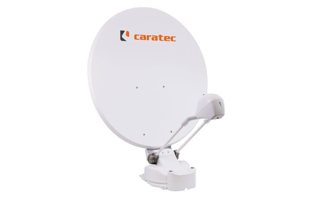 Caratec satellite antenna CASAT850DT 85 cm Twin LNB white