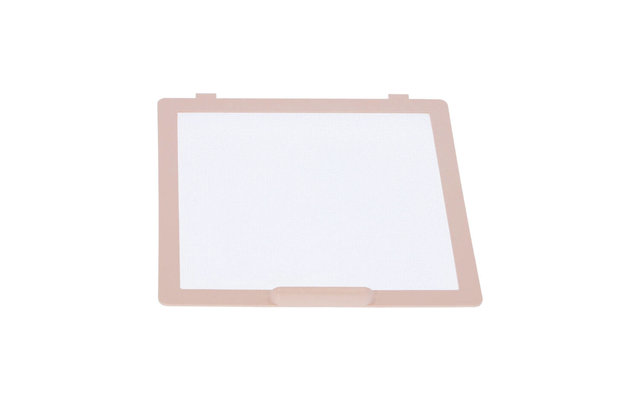 Brown tablet case with white screen