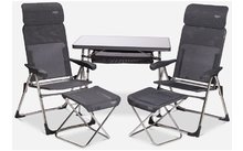 Crespo Set 213 Classic - Tisch mit 2 Stühlen und Hockern und Zubehör
