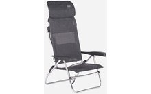 Crespo AL/223-C - Chaise de plage Compact gris foncé