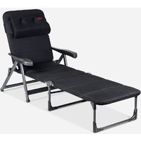 Crespo Sonnenliege AP/233 Air Deluxe schwarz 