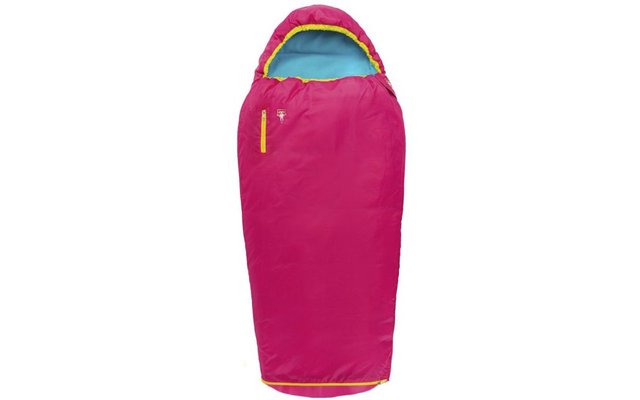 Grüezi bag Kids Grow Colorful Rose sleeping bag pink