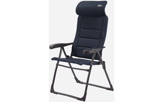 Sedia a sdraio reclinabile Crespo AP 215 Air Deluxe Compact blu