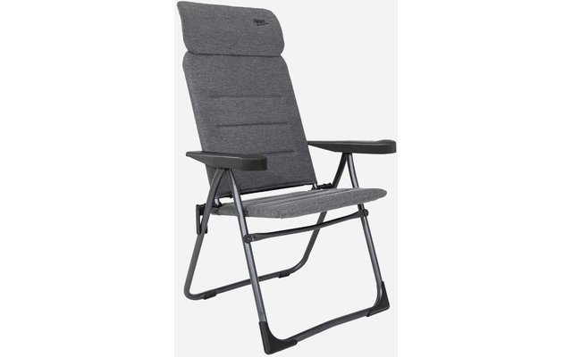 Crespo relax stoel campingstoel compact AP/213 CTS tex supreme grijs