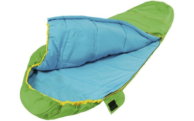 Grüezi bolsa de los niños crecen Gecko colorido saco de dormir verde