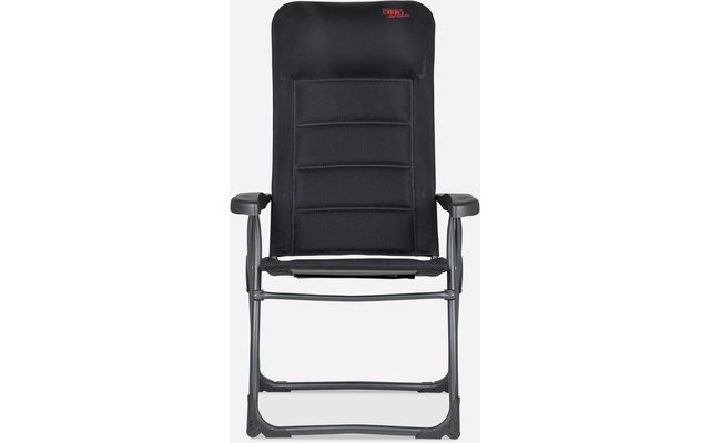 Crespo campingstoel AP/215 ADS Air Deluxe zwart