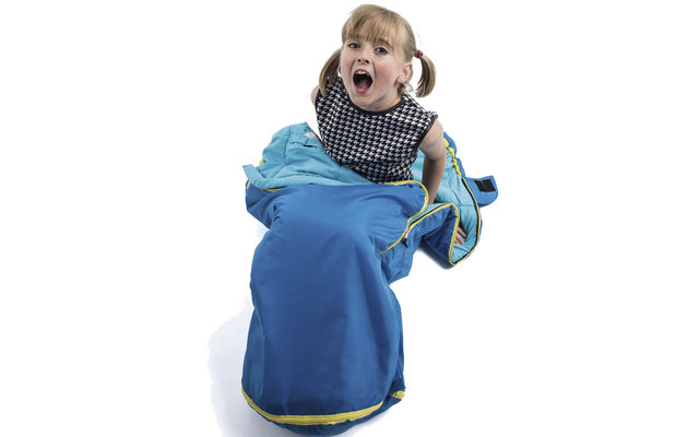 Bolsa Grüezi Niños Crecen Saco de Dormir Colorido azul