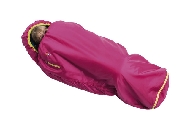 Bolsa Grüezi Kids Grow Colorful Sleeping Bag rosa