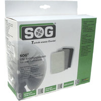 SOG I type H (C500) 12V toiletventilatie deurvariant lichtgrijs