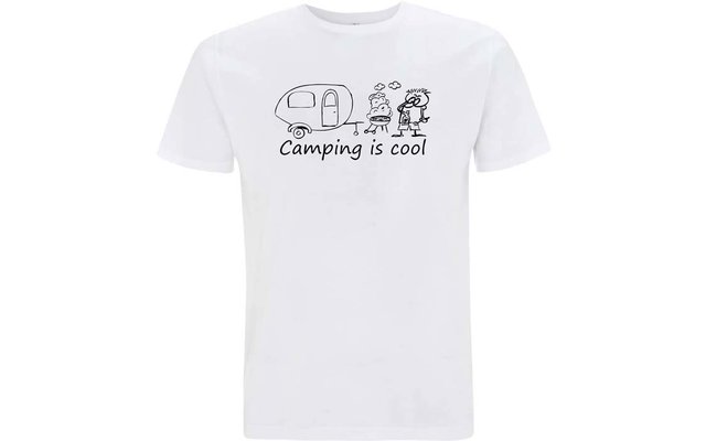 Footstomp Camping is cool Caravane Shirt