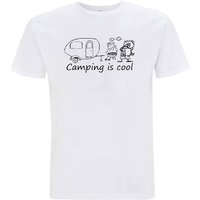 Footstomp Camping is cool Wohnwagen Shirt