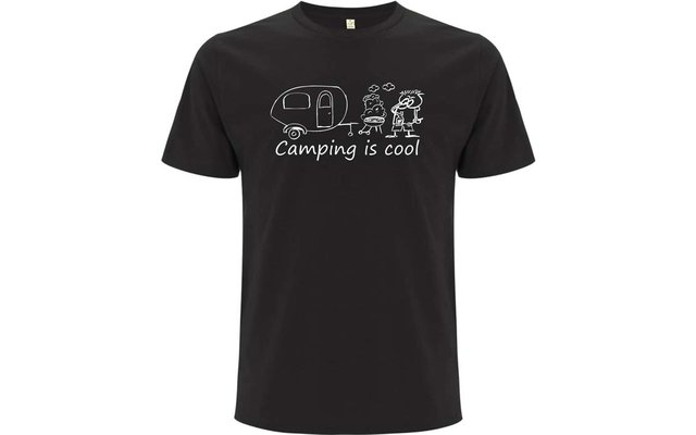 Footstomp Camping is cool Caravane Shirt