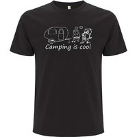 Footstomp Camping is cool Wohnwagen Shirt