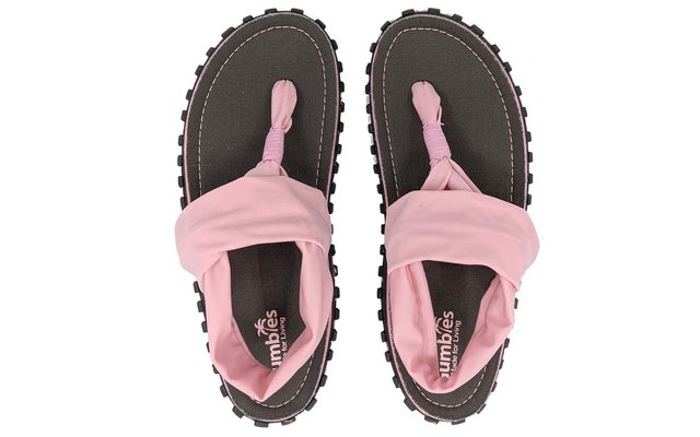 Gumbies Slingback Grey Pink Damen Sandale