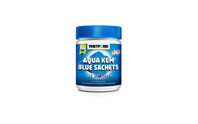 Thetford Aqua Kem Blue Sachets 15 Tabs Sanitary Additive