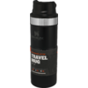 Stanley Classic Trigger Action Travel Becher 470 ml schwarz matt